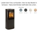 Hwam 4540 (M) Glastür Schwarz mit...
