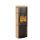 Hwam 4560 (C) Gussrahmentür Schwarz mit Natursteinverkleidung Tobacco