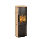 Hwam 4560 (C) Gussrahmentür Grau mit...