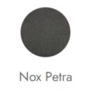 Hwam 3660 (M) Glastür Grau mit Natursteinverkleidung Nox Petra/ San Sebastian