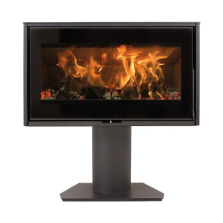 Heta Scan Line 100R grau auf drehbarer Säule Rechteckig