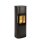 Hwam 4560 (M) Glastür Grau mit Natursteinverkleidung Moca Cream