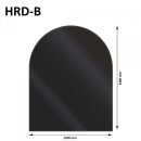 Bodenplatte Halbrund Sondermaß (1200 x 1400 mm,...