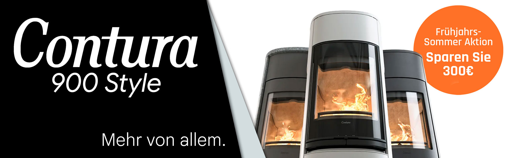 Contura Kaminöfen – aktuelle Aktion mit 300 € Rabatt