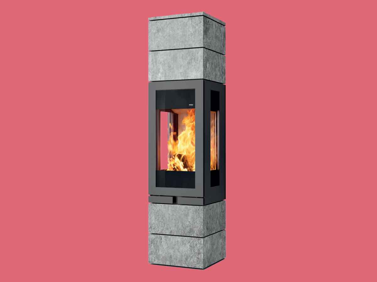 skantherm Elements 400 3S 2.0 mit Steinverkleidung